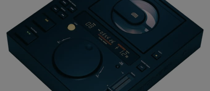 世界初のフラットトップ型DJ用CDプレイヤー発売
